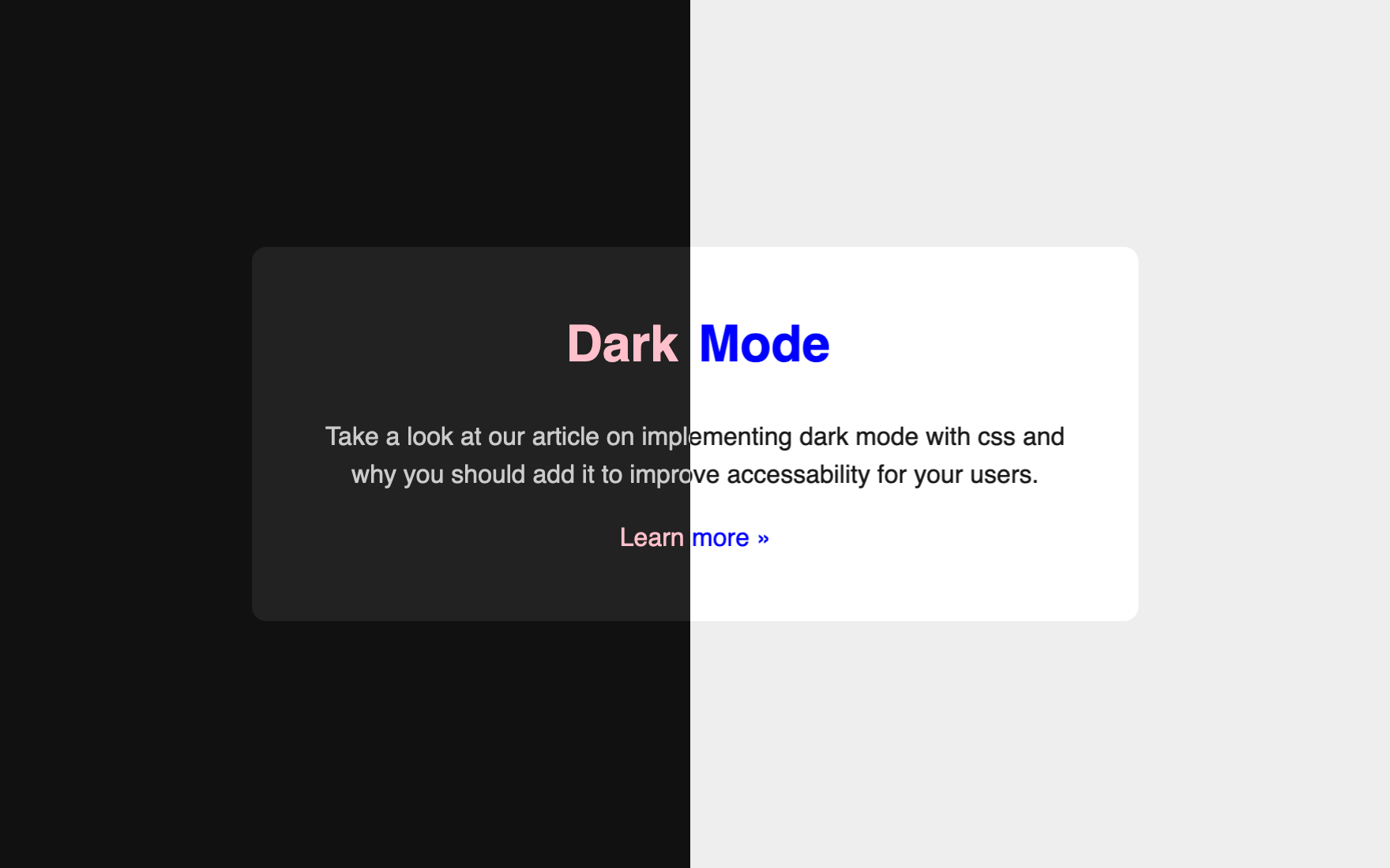 Dark mode UI trend